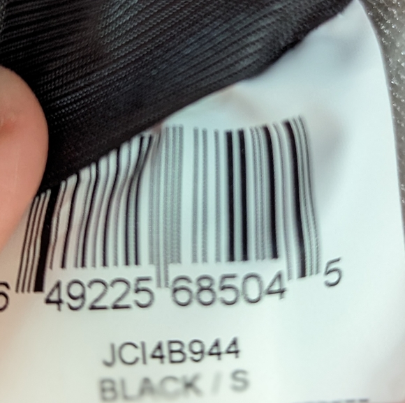 BCBG Crop Blazer puffed 3D shimmery fabric fun side zippers - Picture 8 of 13